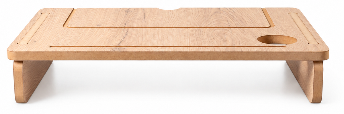 Universal Monitor Stand — Όψη ξύλου
